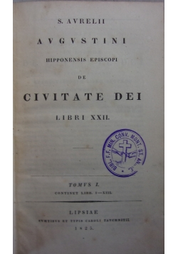 Civitate Dei Libri XXII.1825r.