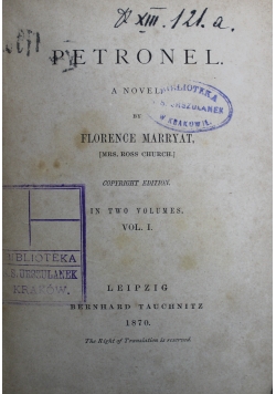 Petronel Vol I 1870 r.