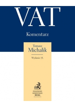 Michalik Tomasz - VAT Komentarz 2014