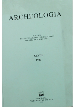 Archeologia XLVIII 1997