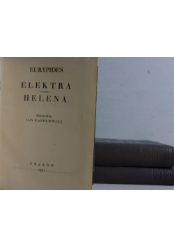 Przekłady Jana Kasprowicza. Zestaw 3 książek, 1931 r.