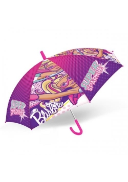 Parasol dziecięcy 45cm Barbie Power