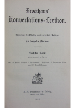Brockhaus Konversations Lexikon, 1894r.
