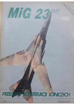 MiG 23 przegląd konstrukcji lotniczych