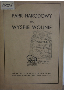 Park Narodowy na Wyspie Wolinie