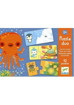 Puzzle pary - Zabawa w chowanego