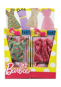Barbie. Modne sukienki Go Graphic 2, różne rodzaje