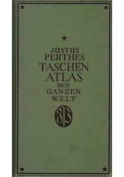 Justus Perthes taschen atlas der ganzen welt, 1940 r.