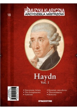Muzyka klasyczna. Arcydzieła mistrzów. Haydn vol. 1. 10 płyt CD, nowa
