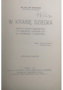 W krainę dziecka 1911 r.