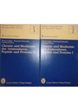 Chemie und Biochemie der Aminosauren, Peptide und Proteine. Tom I-II