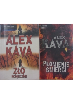 Płomienie śmierci, Zło konieczne, zestaw 2 książek