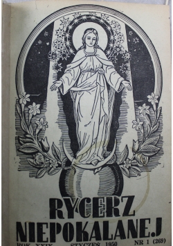 Rycerz Niepokalanej nr od 1 do 12 1950 r.
