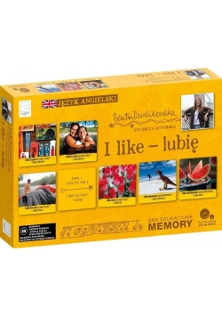 Gra edukacyjna Memory I like lubię NOWA