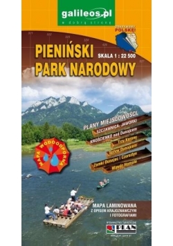 Mapa turystyczna - Pieniński Park Nar. 1:22 500