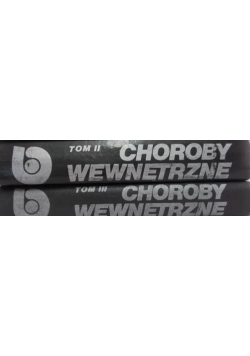Choroby wewnętrzne, tom II-III
