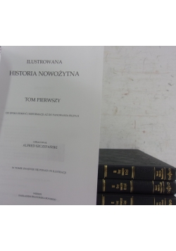 Ilustrowana historia nowożytna zestaw 4 książek