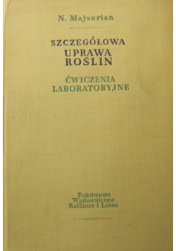 Szczegółowa uprawa roślin