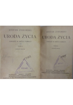 Uroda życia, 2 tomy, 1920 r.