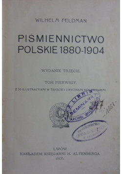 Piśmiennictwo Polskie 1880-1904, 1905r.