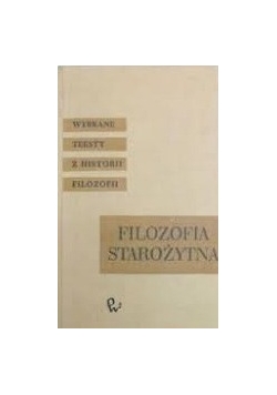 Filozofia starożytna Grecji i Rzymu