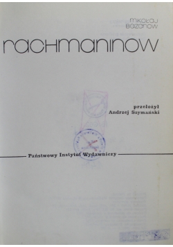 Rachmaninow Ludzie żywi