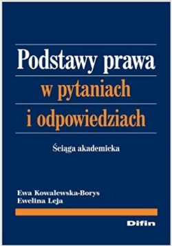 Podstawy prawa w pytaniach i odpowiedziach