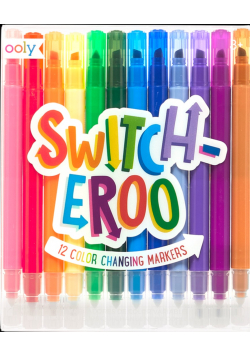 Switcheroo 12 color changing markers Nowe