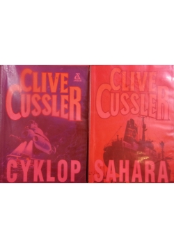 Sahara/Cyklop, zestaw 2 książek