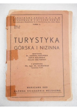 Pągowska Jadwiga (opr.) - Turystyka górska i nizinna, 1935 r.