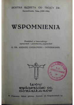 Wspomnienia 1932 r.