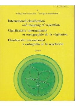 International classification and mapping of vegetation