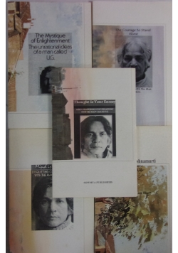 U. G. Krishnamurti, zestaw 5 książek