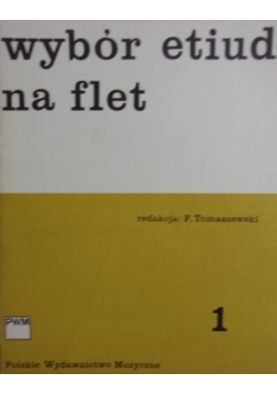 Wybór etiud na flet 1