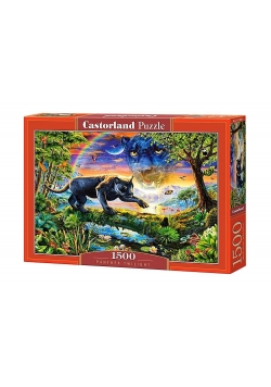 Puzzle 1500 Pantera o zmierzchu CASTOR