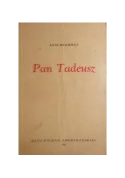 Pan Tadeusz,1945r