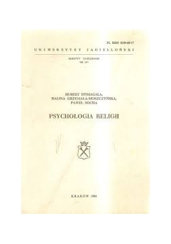 Psychologia religii