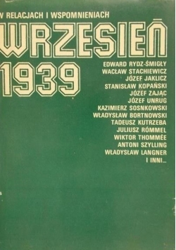 W relacjach i wspomnieniach wrzesień 1939
