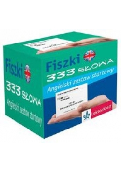 Fiszki 333 słowa Angielski zestaw startowy PONS