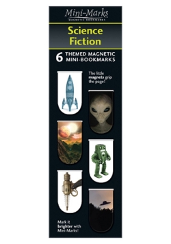 Zakładki magnetyczne Science Fiction (6 sztuk)