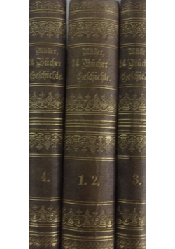 Bierundzwanzig Bucher Allgemeiner Geschichten. Zestaw 3 książek. 1861 r.
