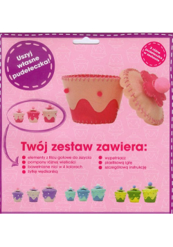 Filcowe robótki Słodkie pudełeczka sóżowe