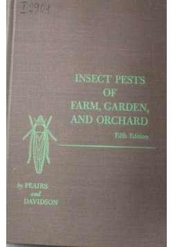 Insect pests of farm garden and orchard
