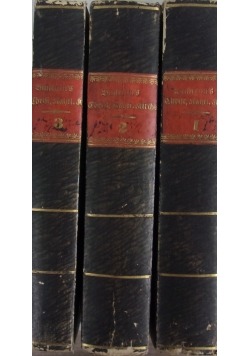 Christ Katholischen Kirche, zestaw 3 książek, 1838 r.