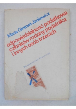 Odpowiedzialność podatkowa członków rodziny podatnika i innych osób trzecich