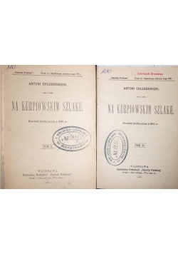 Na kurpiowskim szlaku. Tom I-II, 1900 r.