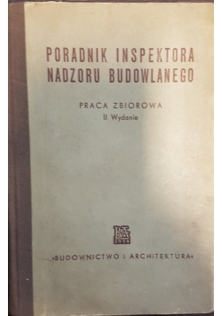 Poradni inspektora nadzoru budowlanego