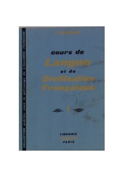 Cours de Langue et de Civilisation Francaises