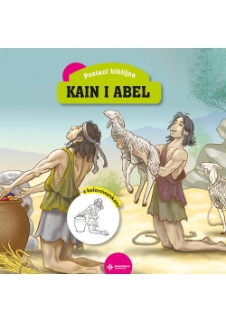 Kain i Abel Książeczka z kolorowankami