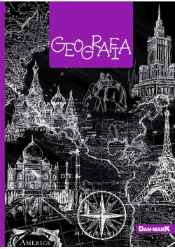 Brulion A5/80K kratka ze ściągą Geografia(5szt)